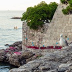 Sommerbar am Meer